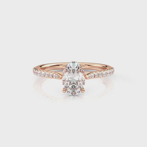 Diamond Size_1 carat | Style_With Diamonds | Precious Metal_Rose Gold