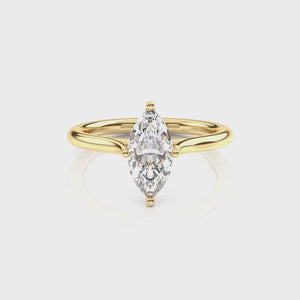 Diamond Size_1 carat | Style_Solitaire | Precious Metal_Yellow Gold