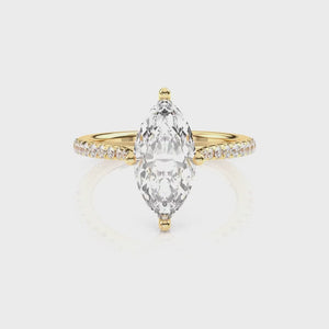 Diamond Size_2 carat | Style_With Diamonds | Precious Metal_Yellow Gold