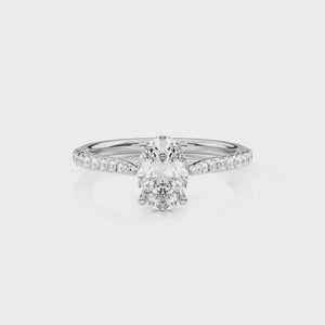 Diamond Size_1 carat | Style_With Diamonds | Precious Metal_White Gold