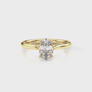 Diamond Size_1 carat | Style_Solitaire | Precious Metal_Yellow Gold