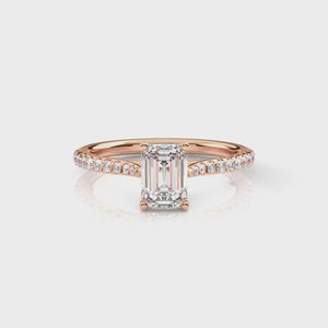 Diamond Size_1 carat | Style_With Diamonds | Precious Metal_Rose Gold