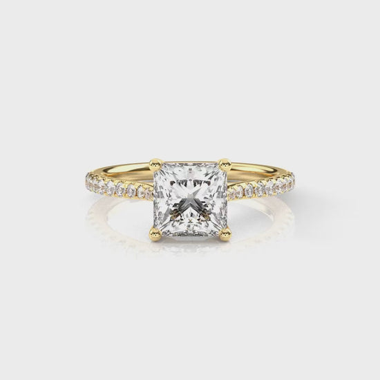 Diamond Size_2 carat | Style_With Diamonds | Precious Metal_Yellow Gold