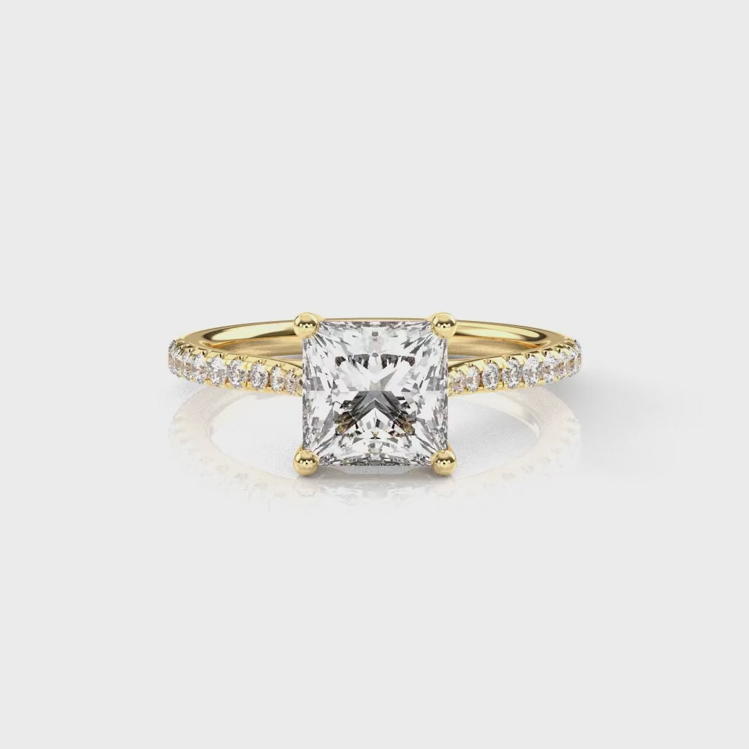 Diamond Size_2 carat | Style_With Diamonds | Precious Metal_Yellow Gold