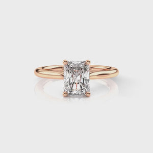 Diamond Size_2 carat | Style_Solitaire | Precious Metal_Rose Gold
