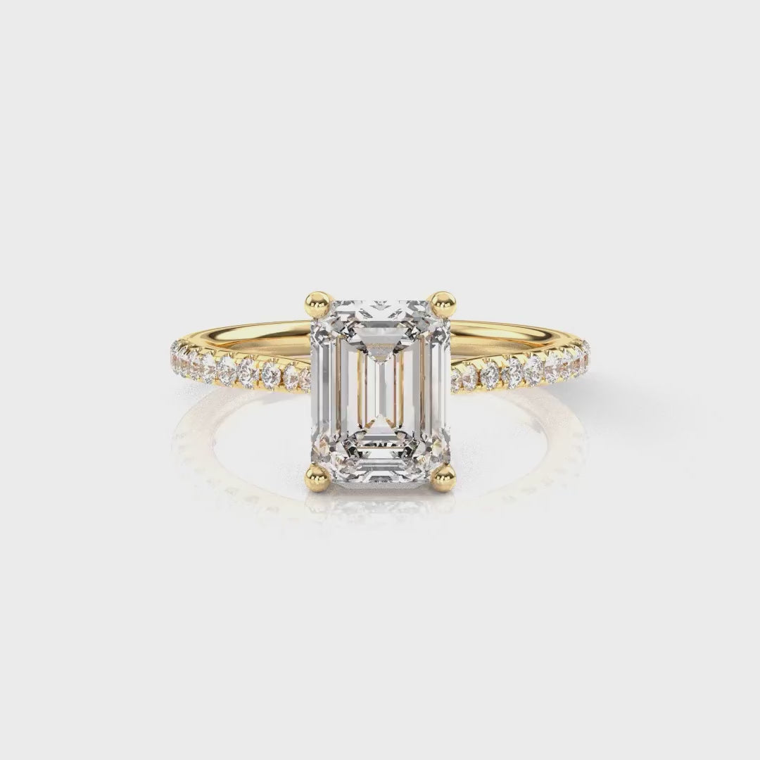 Diamond Size_2 carat | Style_With Diamonds | Precious Metal_Yellow Gold