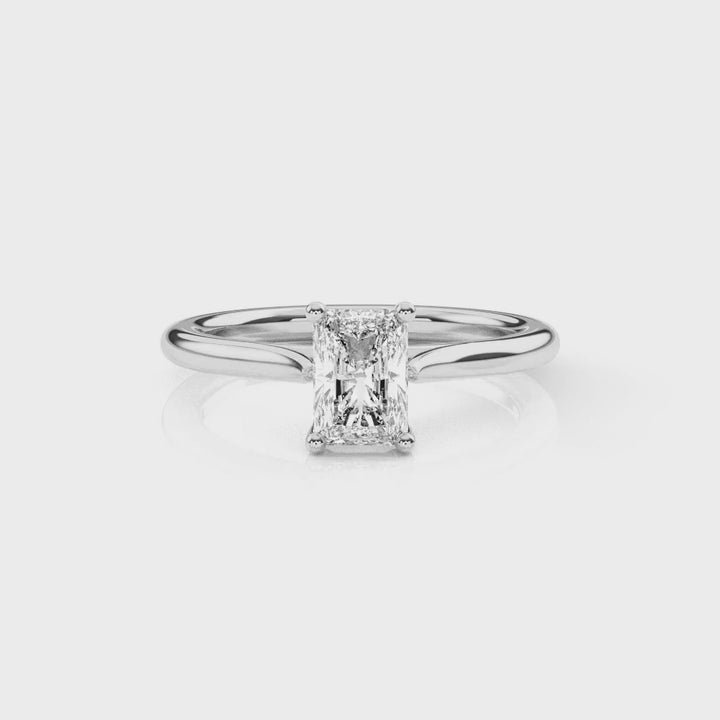 Diamond Size_1 carat | Style_Solitaire | Precious Metal_White Gold