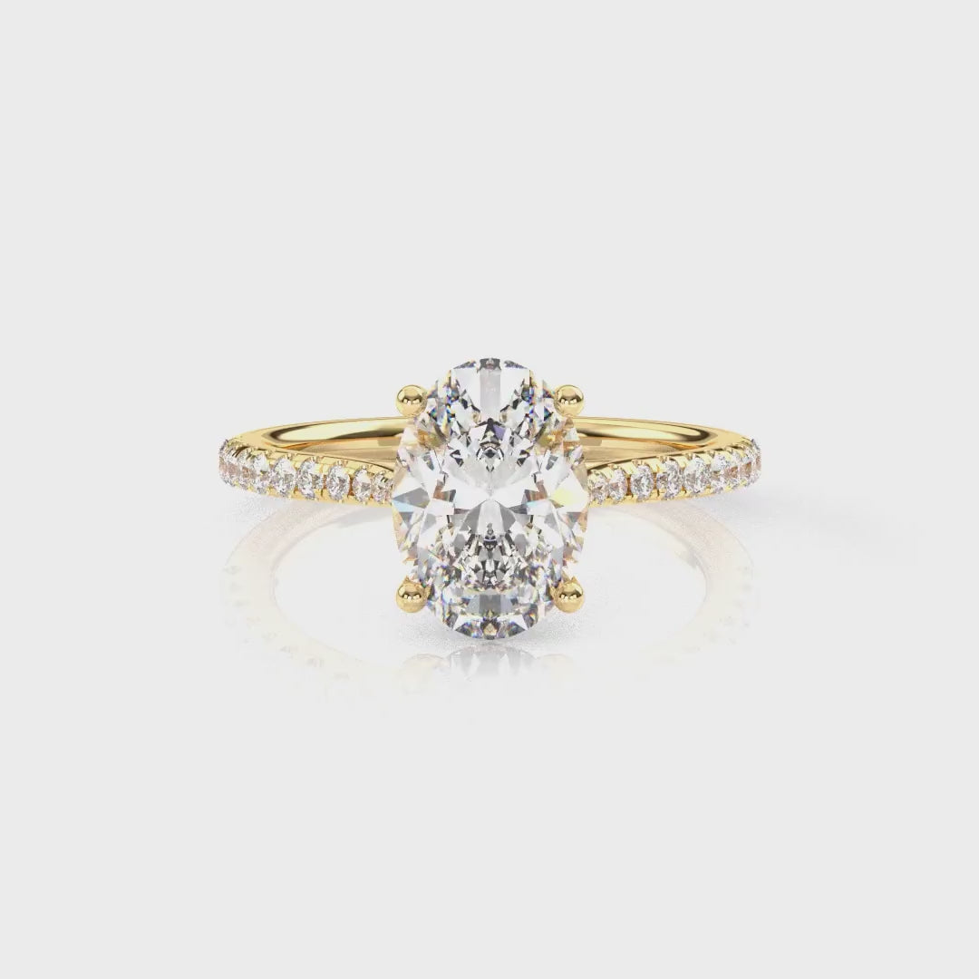 Diamond Size_2 carat | Style_With Diamonds | Precious Metal_Yellow Gold