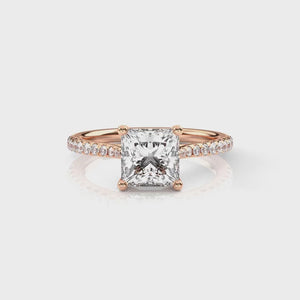 Diamond Size_2 carat | Style_With Diamonds | Precious Metal_Rose Gold