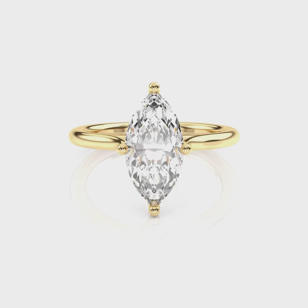 Diamond Size_2 carat | Style_Solitaire | Precious Metal_Yellow Gold