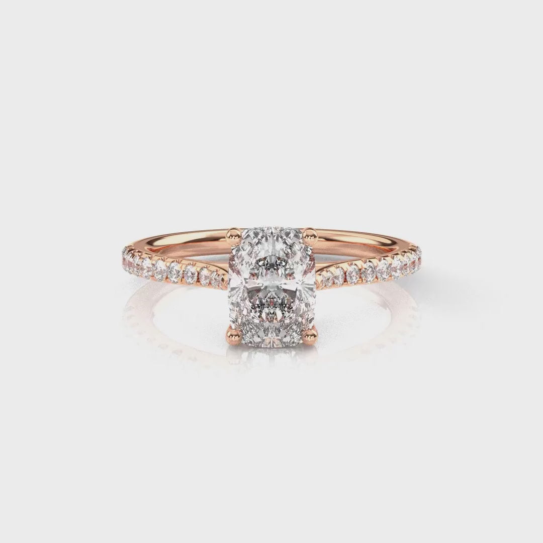 Diamond Size_2 carat | Style_With Diamonds | Precious Metal_Rose Gold