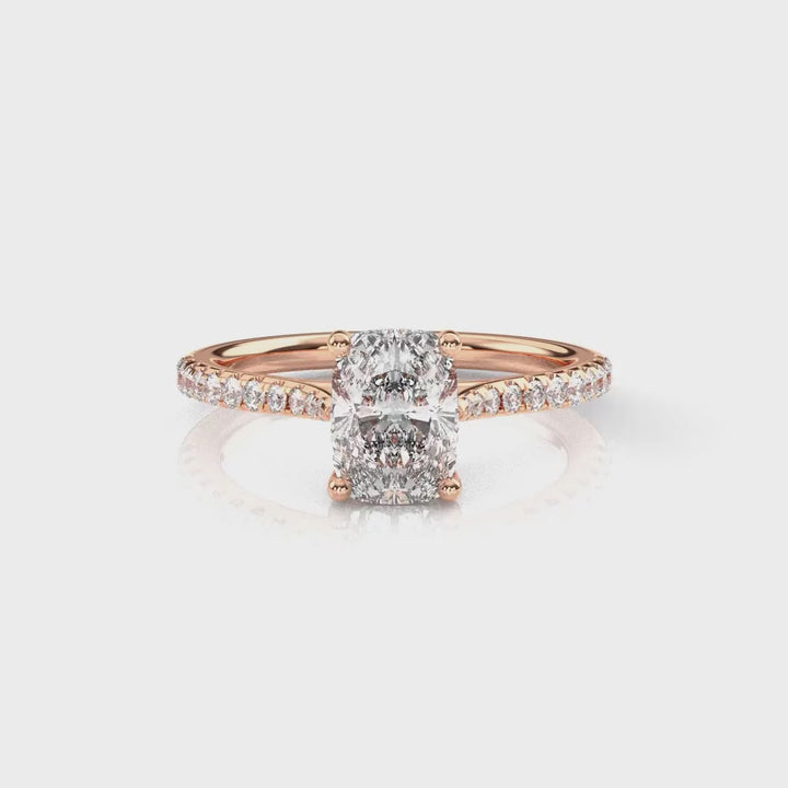 Diamond Size_2 carat | Style_With Diamonds | Precious Metal_Rose Gold
