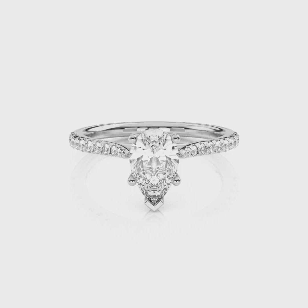 Diamond Size_1 carat | Style_With Diamonds | Precious Metal_White Gold