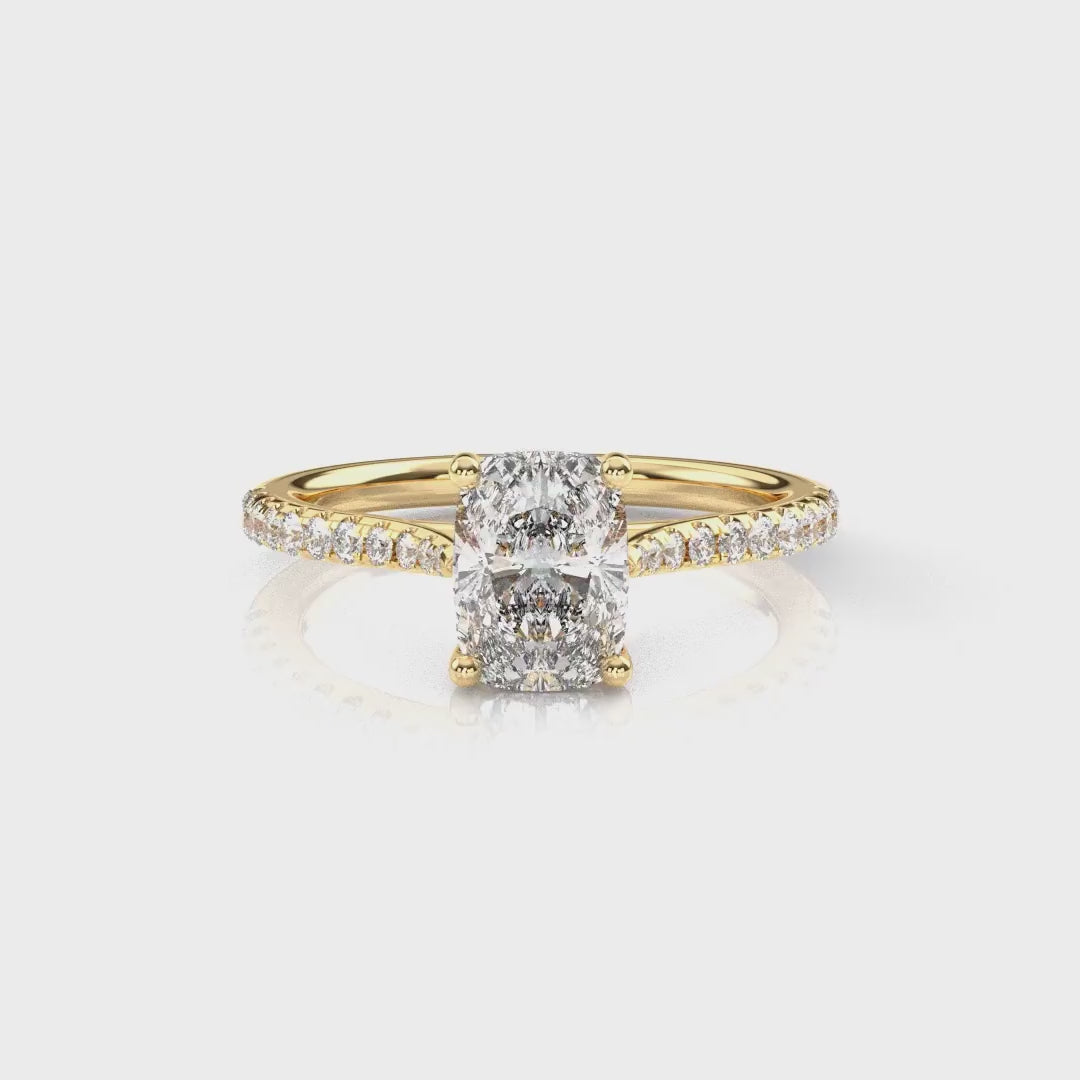 Diamond Size_2 carat | Style_With Diamonds | Precious Metal_Yellow Gold