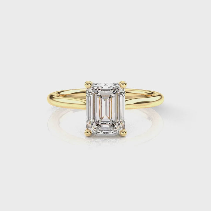 Diamond Size_2 carat | Style_Solitaire | Precious Metal_Yellow Gold