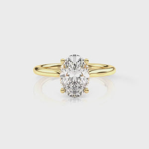 Diamond Size_2 carat | Style_Solitaire | Precious Metal_Yellow Gold
