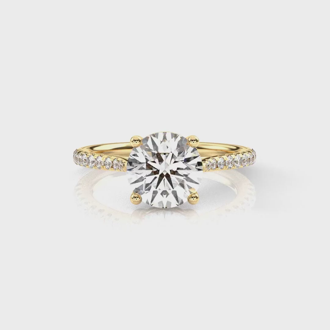 Diamond Size_2 carat | Style_With Diamonds | Precious Metal_Yellow Gold