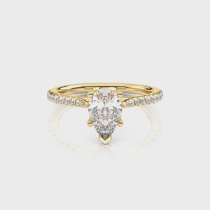 Diamond Size_1 carat | Style_With Diamonds | Precious Metal_Yellow Gold