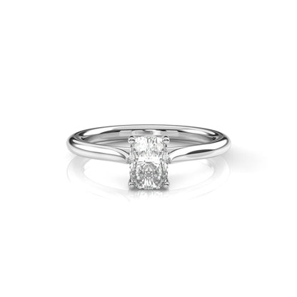 Diamond Size_1 carat | Style_Solitaire | Precious Metal_White Gold