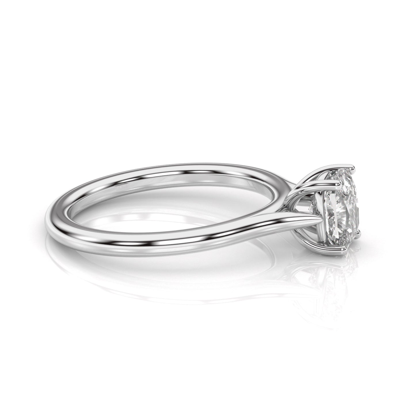 Diamond Size_1 carat | Style_Solitaire | Precious Metal_White Gold