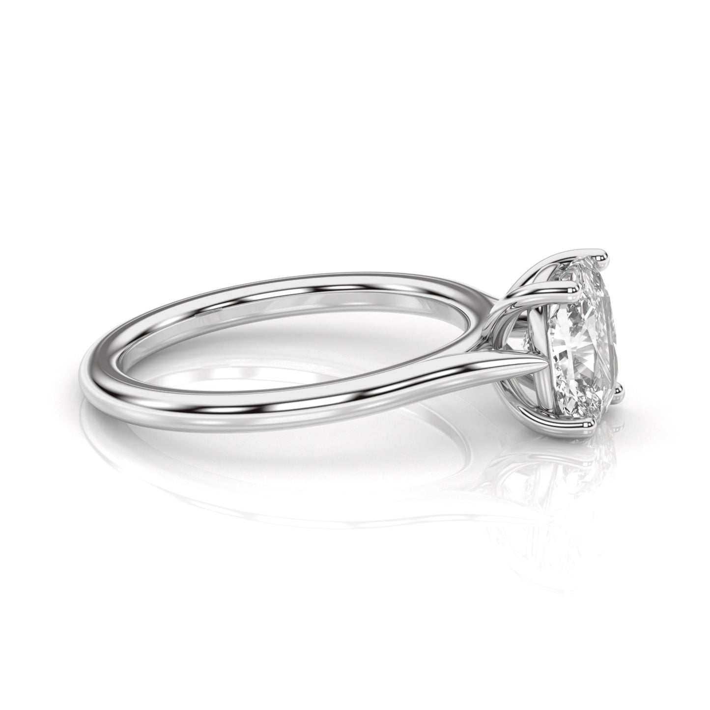 Diamond Size_2 carat | Style_Solitaire | Precious Metal_White Gold