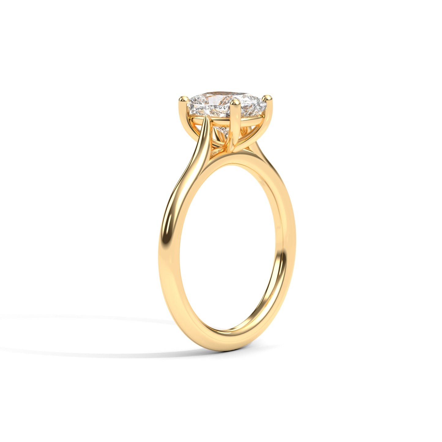 Diamond Size_2 carat | Style_Solitaire | Precious Metal_Yellow Gold