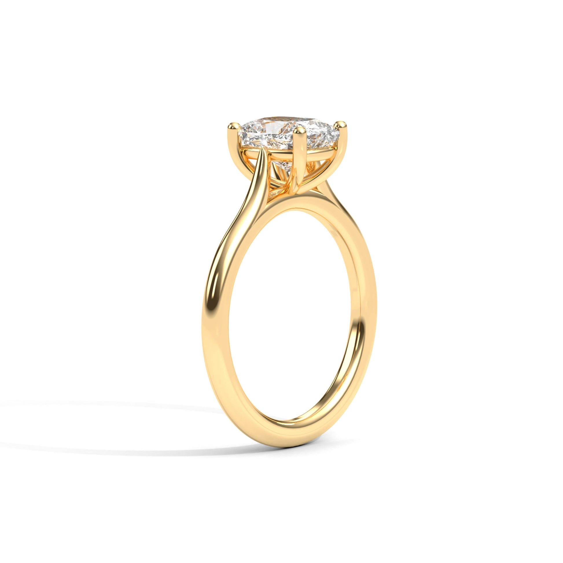 Diamond Size_2 carat | Style_Solitaire | Precious Metal_Yellow Gold