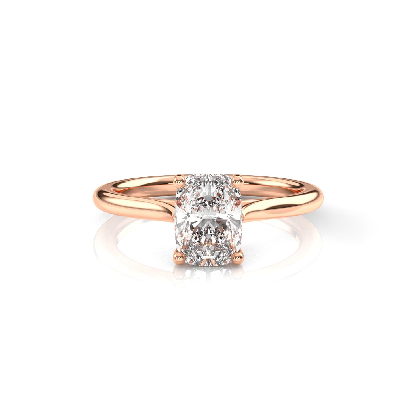 Diamond Size_2 carat | Style_Solitaire | Precious Metal_Rose Gold