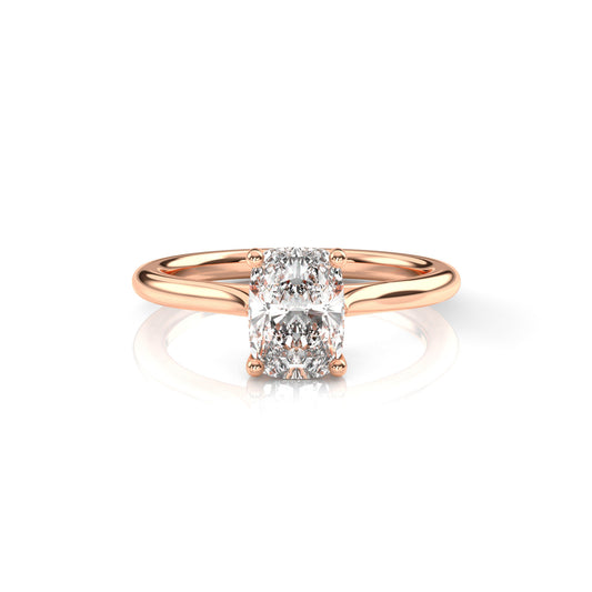 Diamond Size_2 carat | Style_Solitaire | Precious Metal_Rose Gold