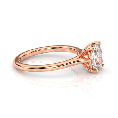 Diamond Size_2 carat | Style_Solitaire | Precious Metal_Rose Gold