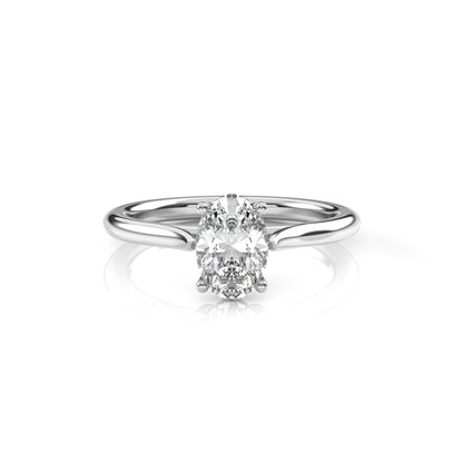 Diamond Size_1 carat | Style_Solitaire | Precious Metal_White Gold