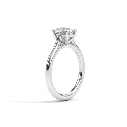 Diamond Size_1 carat | Style_Solitaire | Precious Metal_White Gold