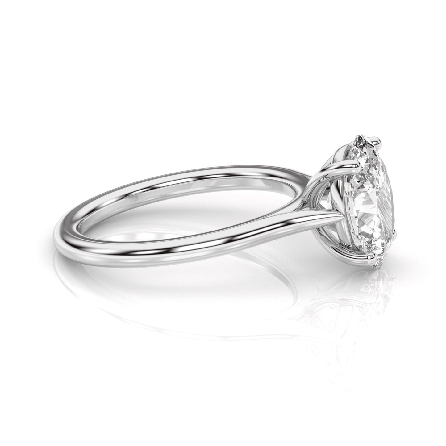 Diamond Size_2 carat | Style_Solitaire | Precious Metal_White Gold