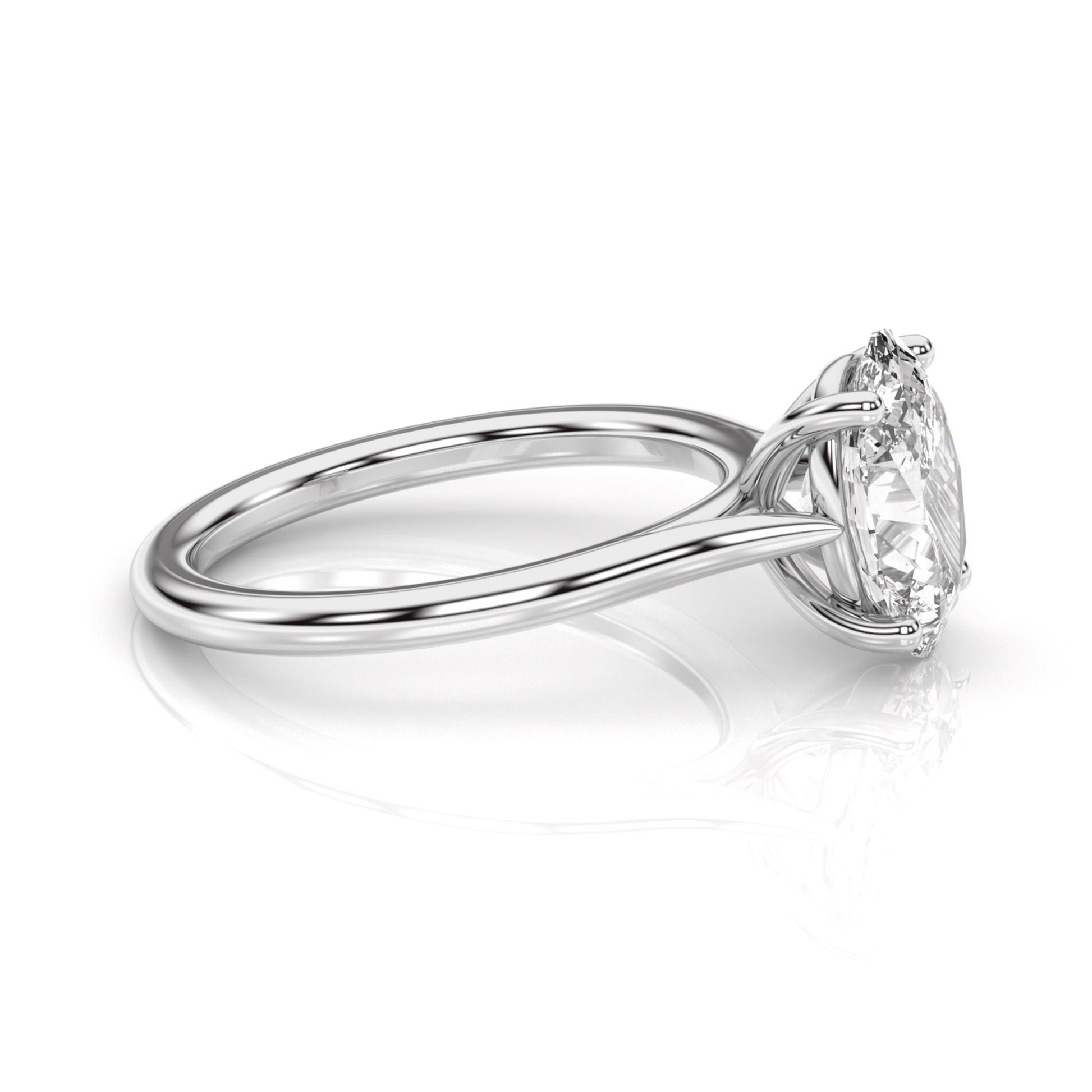 Diamond Size_2 carat | Style_Solitaire | Precious Metal_White Gold