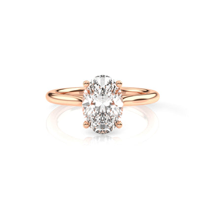 Diamond Size_2 carat | Style_Solitaire | Precious Metal_Rose Gold