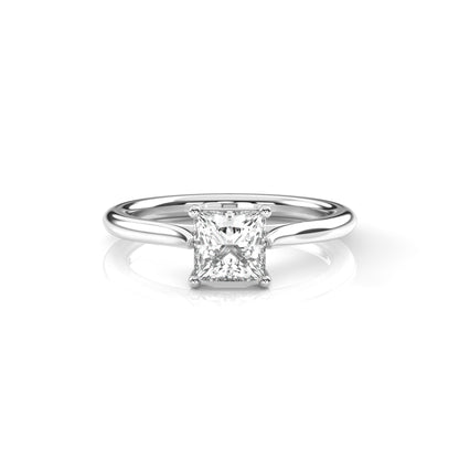 Diamond Size_1 carat | Style_Solitaire | Precious Metal_White Gold