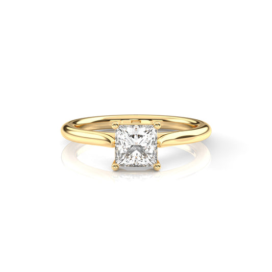 Diamond Size_1 carat | Style_Solitaire | Precious Metal_Yellow Gold