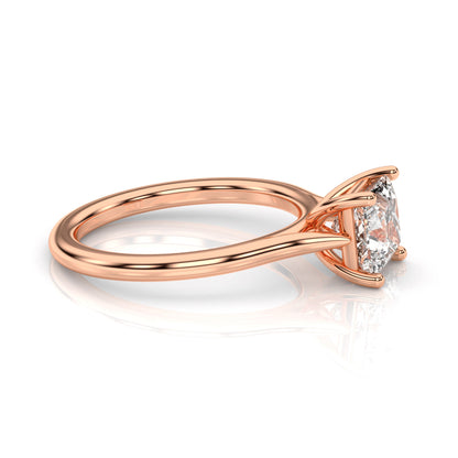 Diamond Size_1 carat | Style_Solitaire | Precious Metal_Rose Gold