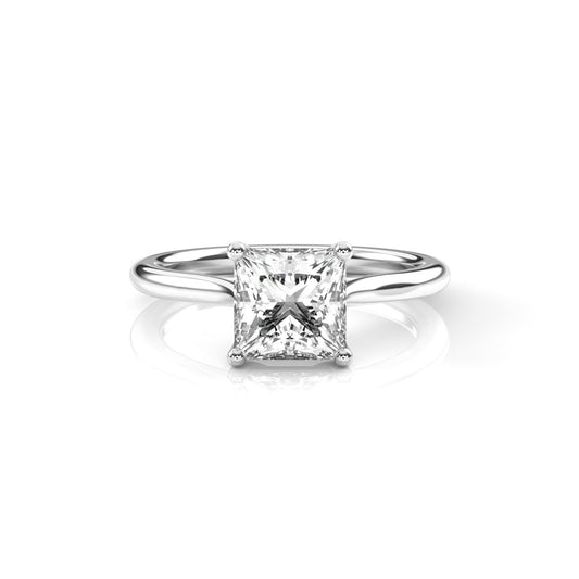 Diamond Size_2 carat | Style_Solitaire | Precious Metal_White Gold