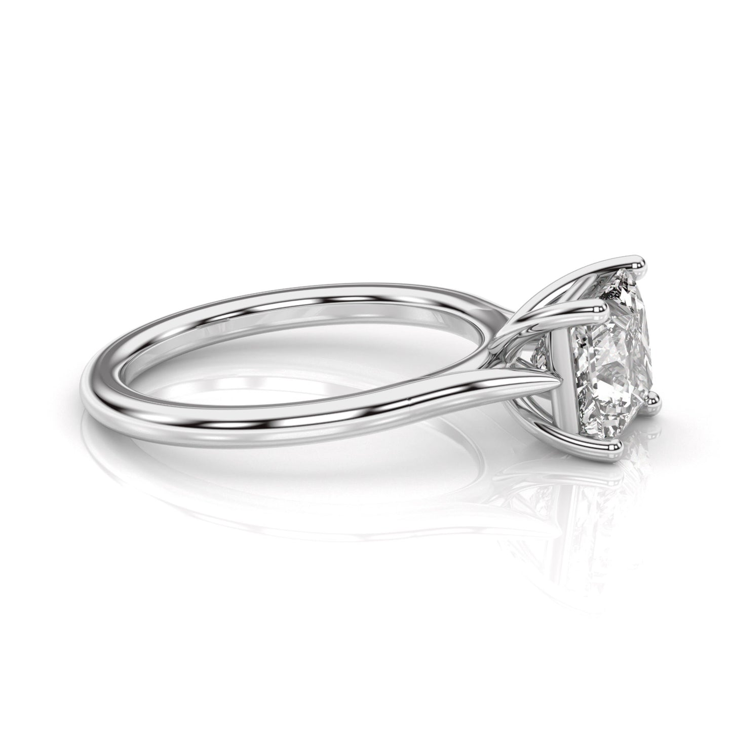 Diamond Size_2 carat | Style_Solitaire | Precious Metal_White Gold