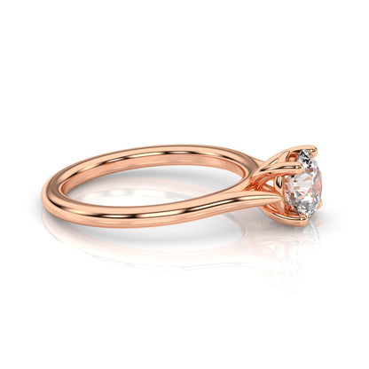Diamond Size_1 carat | Style_Solitaire | Precious Metal_Rose Gold