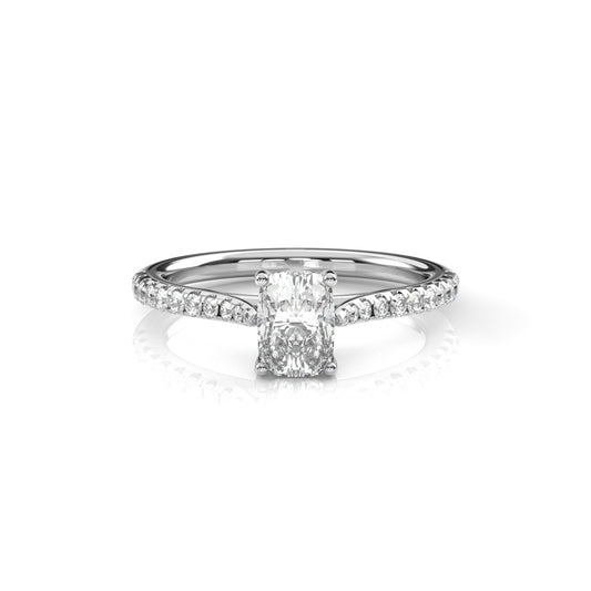 Diamond Size_1 carat | Style_With Diamonds | Precious Metal_White Gold