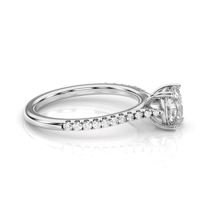 Diamond Size_1 carat | Style_With Diamonds | Precious Metal_White Gold