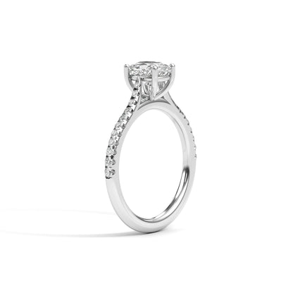 Diamond Size_1 carat | Style_With Diamonds | Precious Metal_White Gold
