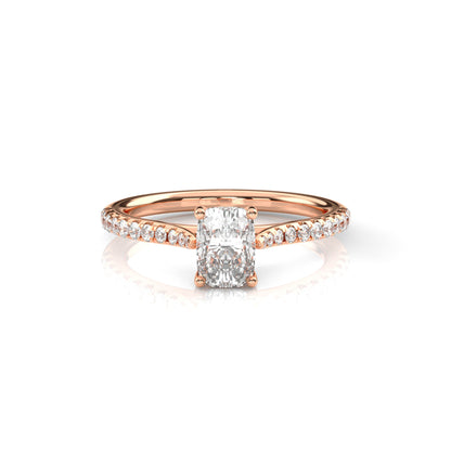 Diamond Size_1 carat | Style_With Diamonds | Precious Metal_Rose Gold