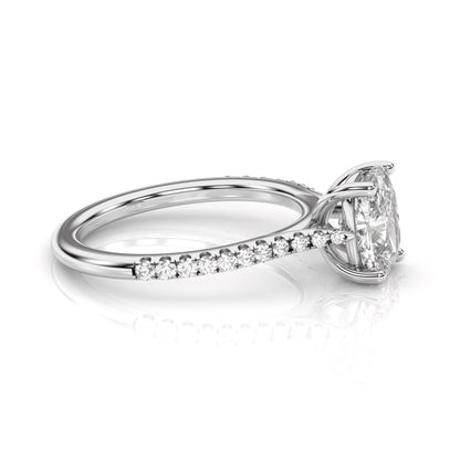 Diamond Size_2 carat | Style_With Diamonds | Precious Metal_White Gold