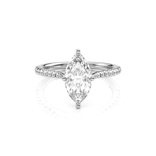 Diamond Size_1.5 carat | Style_With Diamonds | Precious Metal_White Gold