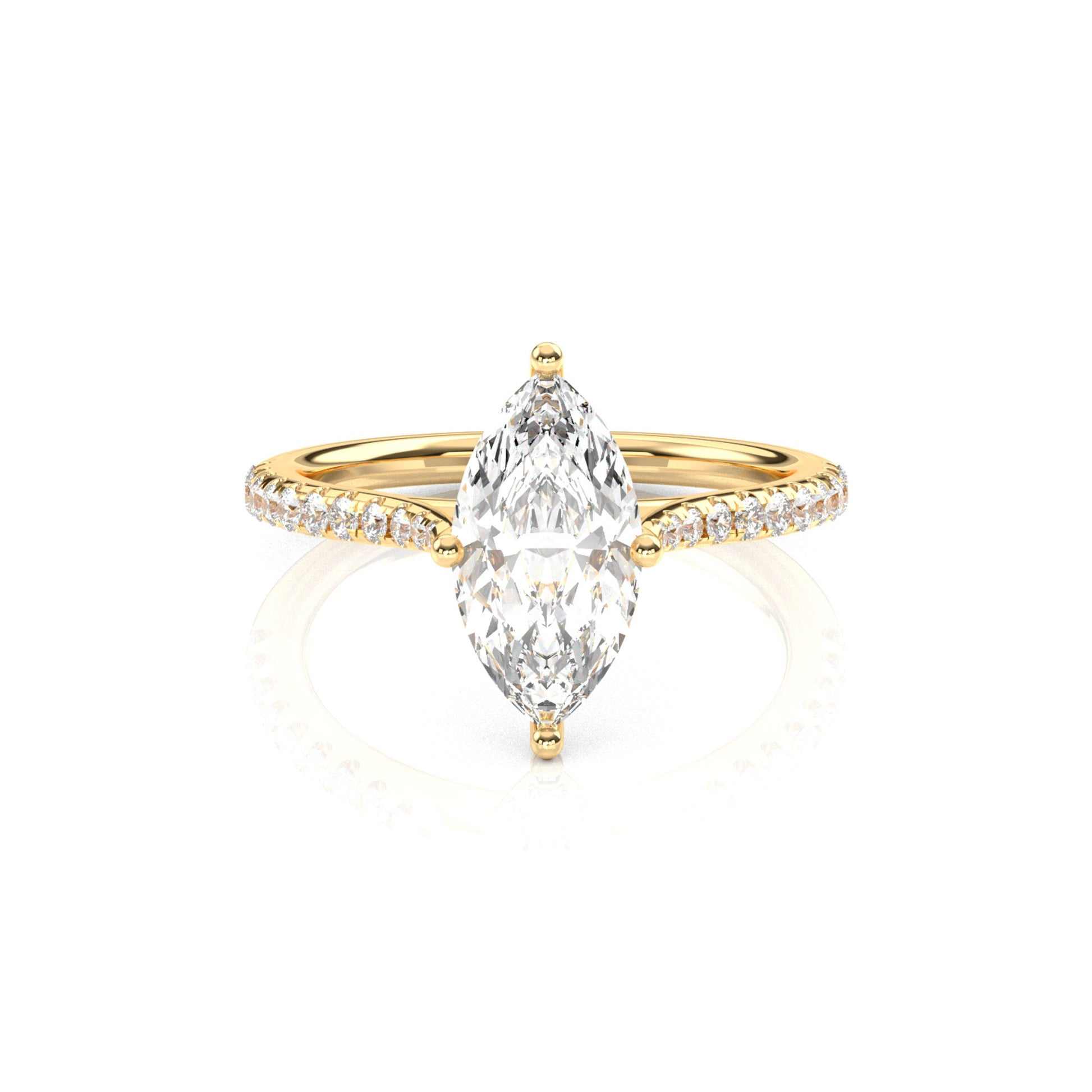 Diamond Size_1.5 carat | Style_With Diamonds | Precious Metal_Yellow Gold