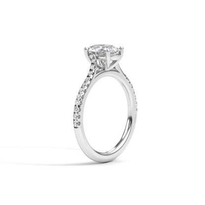 Diamond Size_1 carat | Style_With Diamonds | Precious Metal_White Gold
