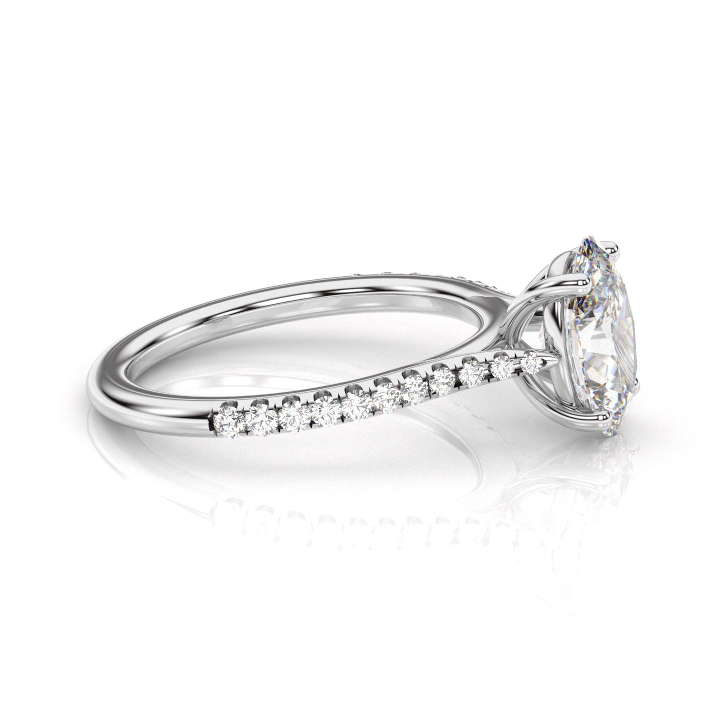 Diamond Size_1.5 carat | Style_With Diamonds | Precious Metal_White Gold